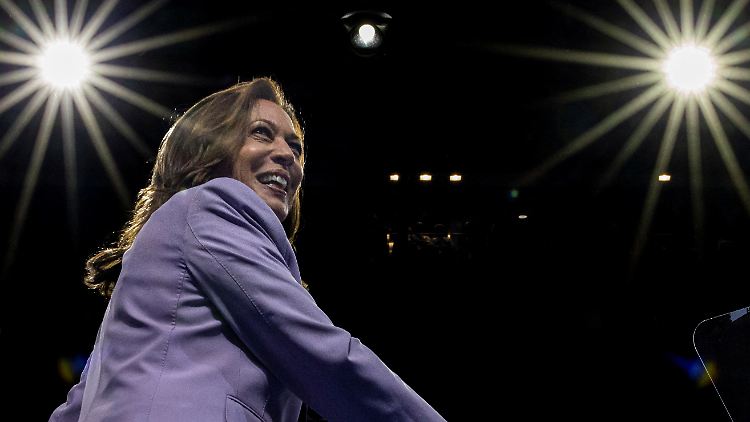 Laut Donald Trump war die Kür von Kamala Harris zur Kandidatin der Demokraten der Grund für die Börsen-Turbulenzen in den vergangenen Wochen. Die Kursverluste sind allerdings inzwischen zu einem großen Teil wieder ausgeglichen. 