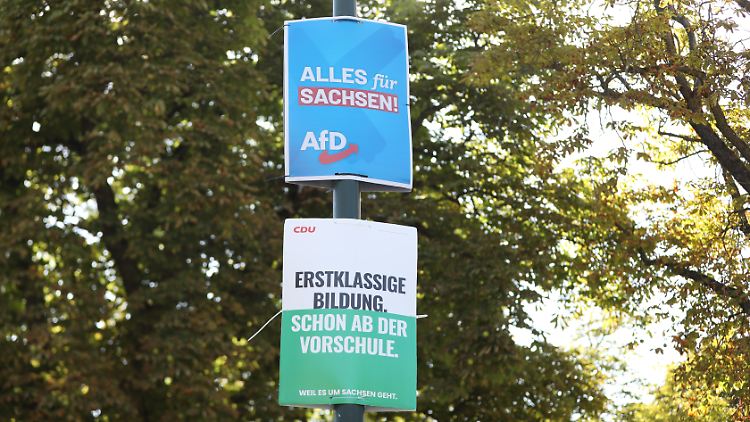 Die befragten CDU-Mitglieder in Ostdeutschland hatten weniger Berührungsängste mit der AfD.