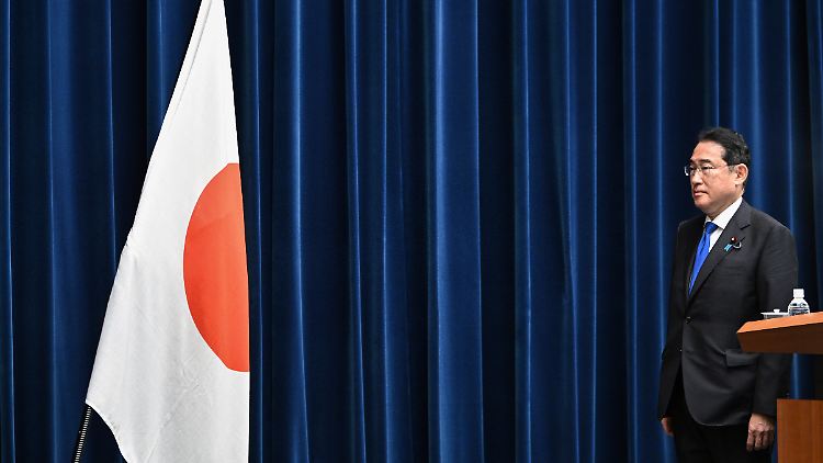 Kishida leitete einen Wandel in der japanischen Sicherheitspolitik ein.
