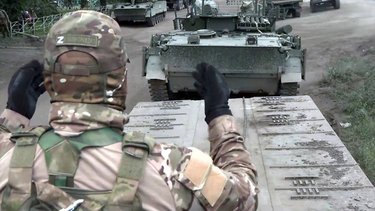 Im ukrainisch-russischen Grenzgebiet tobend derzeit heftige Kämpfe.