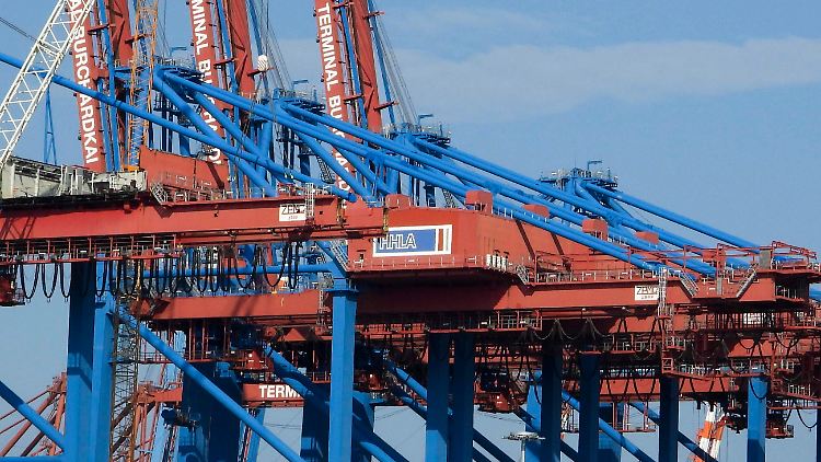 Zuwächse gab es auch im Container-Geschäft.