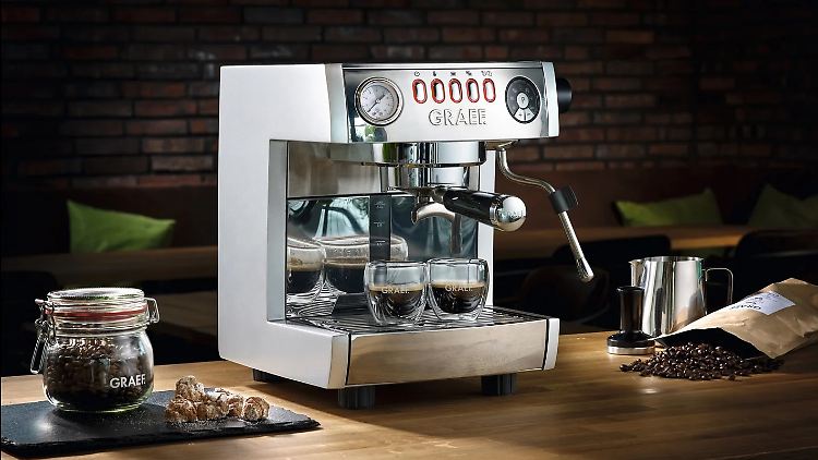 Die Espressomaschine von Graef ist bei Lidl im Tiefpreis-Angebot.