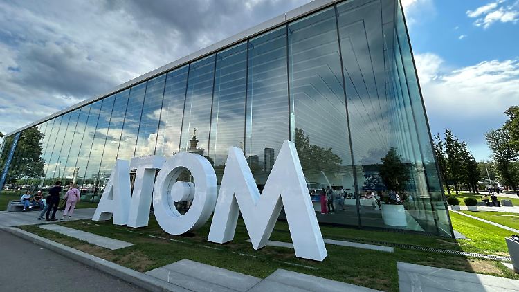 Der Atom-Pavillon ist Teil von Moskaus Mega-Freizeit- und Messepark WDNCh.