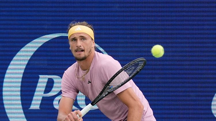 "Ich habe mich auf dem Platz gut gefühlt, die ganze Woche schon", sagt Alexander Zverev.