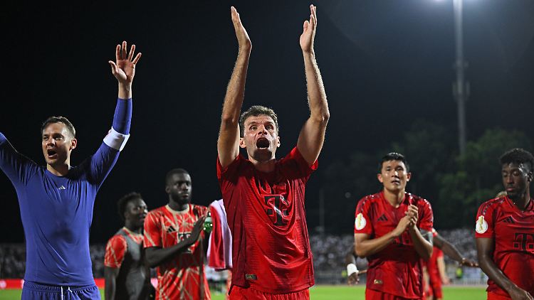 Thomas Müller verhalf den Bayern mit zwei frühen Toren auf die Siegerstraße.