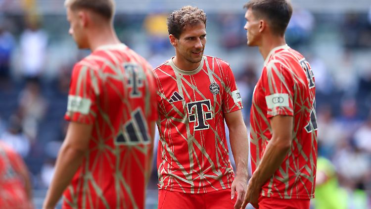 Trainiert gut, ist topfit - aber beim FC Bayern derzeit ohne Perspektiven: Leon Goretzka.