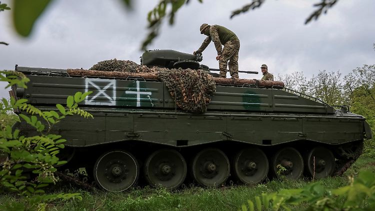 Deutschland lieferte Kiew neben Munition und Flugabwehr auch immer wieder Schützenpanzer vom Typ Marder.