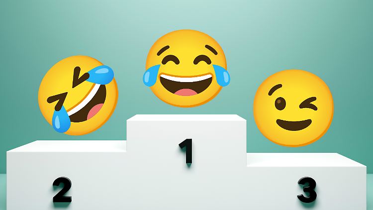 Das sind sie beliebtesten Gesichter-Emojis der Deutschen.