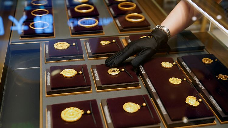 In China steigt die Nachfrage nach Gold.