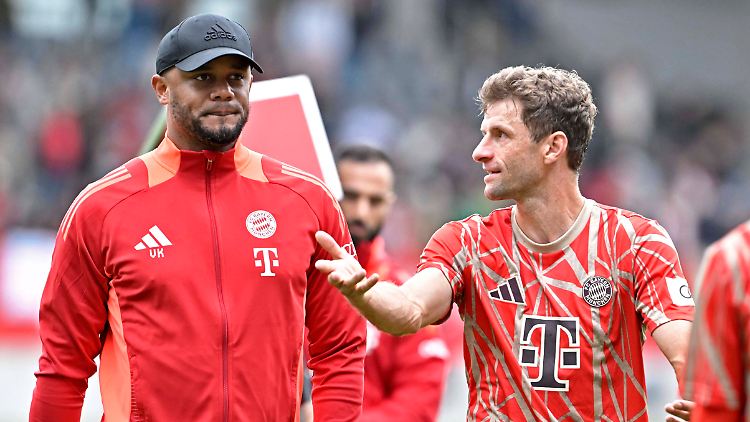 Thomas Müller könnte der große Profiteur vom System des neuen Trainers Vincent Kompany sein.