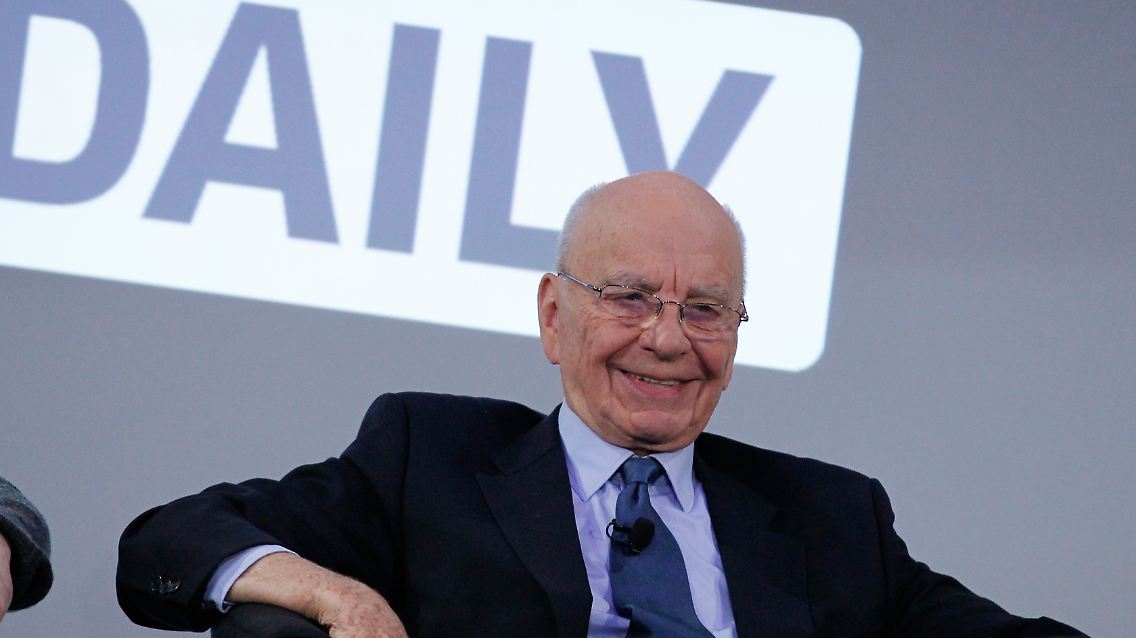 Rupert Murdoch: "The Daily" wird ein Erfolg.