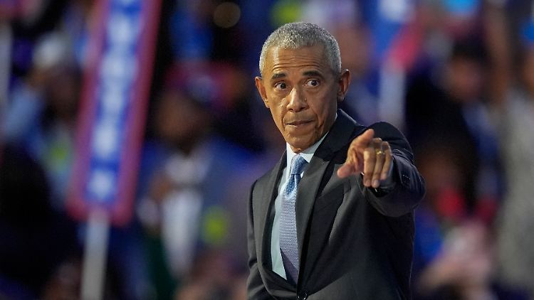 Obama sorgte für große Begeisterung unter den demokratischen Delegierten.