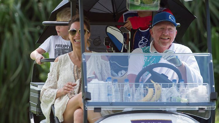 Foto von 2016: Da waren Boris Becker, "Lilly" und Sohn Amadeus noch eine glückliche Familie. Jetzt heiratet er Lilian de Carvalho Monteiro.
