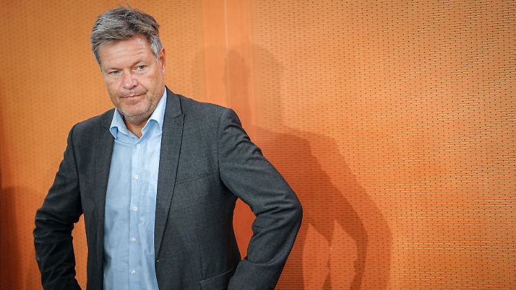 Ob er Kanzlerkandidat der Grünen wird, wollen Habeck und seine Partei "zu gegebener Zeit beantworten".