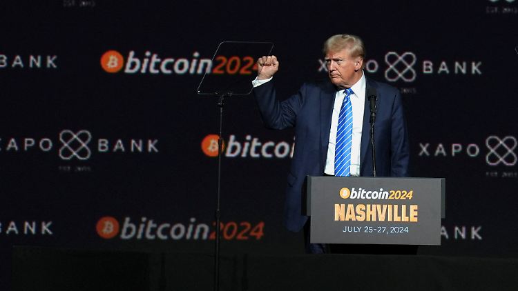 Trump hat seine Liebe zu Bitcoin entdeckt.
