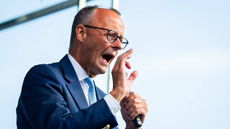 CDU-Chef Merz ist gegen "ein starres, schematisches Renteneintrittsalter für alle Berufsgruppen".