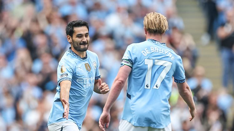 Gündogan spielt nur einen Tag nach seinem Wechsel.