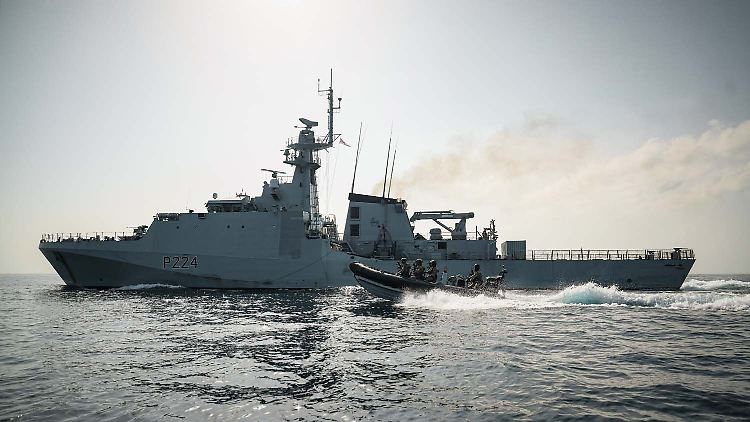 Die Royal Navy geht gemeinsam mit der US-Küstenwache gegen Drogenschmuggel in der Karibik vor. Hier ein undatiertes Bild der "HMS Trent".
