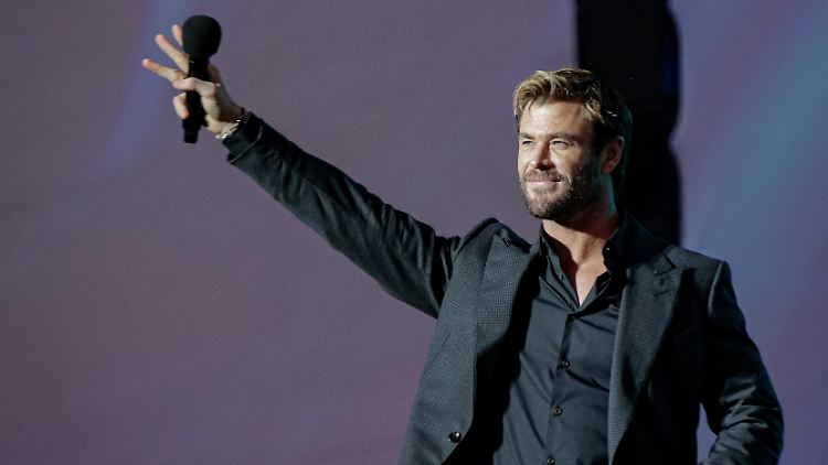 Chris Hemsworth hat nicht nur im Film Schlagkraft.