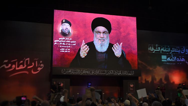 Hassan Nasrallah ist Anführer der mit dem Iran verbündeten Miliz. 