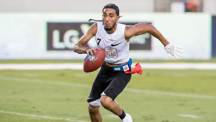 Darrell Doucette ist Quarterback der US-Nationalmannschaft - im Flag Football.