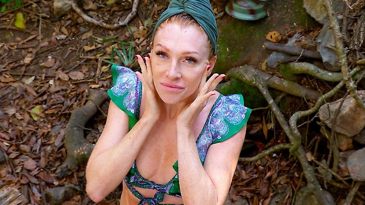 Lässt sich nicht die Bohnen vom Teller nehmen: Georgina Fleur.