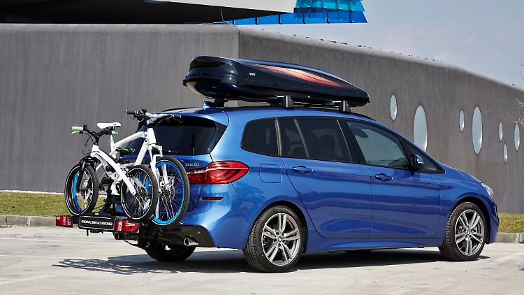 Der BMW 2er Gran Tourer bietet Platz für bis zu sieben Insassen und außerdem viel Gepäck.