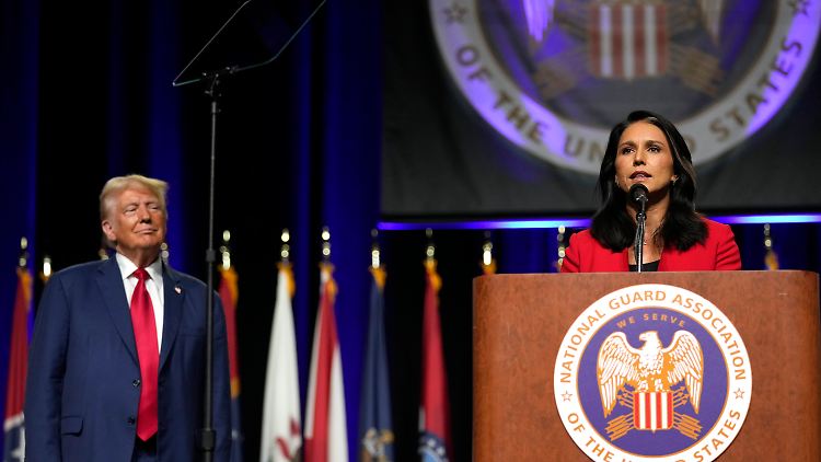 Einzig Trump könne für Frieden und Freiheit sorgen, meint die Ex-Demokratin Tulsi Gabbard und verspricht für ihn zu werben.