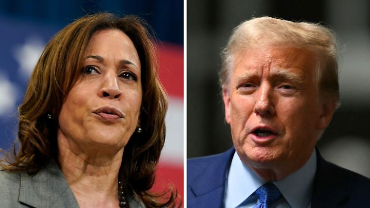 Das Duell zwischen Harris und Trump soll am 10. September stattfinden. 