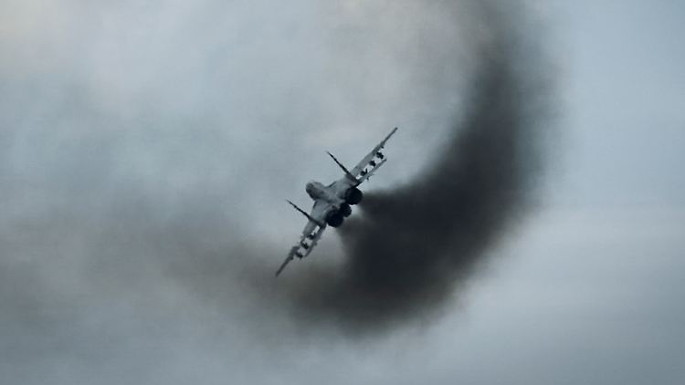 Eine MiG-29 der ukrainischen Luftwaffe. Kiew würde von Polen gerne weitere Jets des Typs erhalten.
