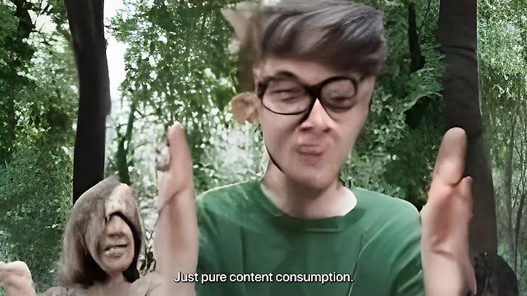 In diesem Video wird der Mensch von einer hypothetischen Artificial Intelligenz abgehängt. Eine Zukunftsvision von Jonas Lund. 