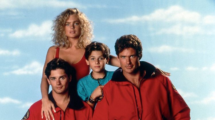 Jeremy Jackson (Mitte) war zehn Jahre alt, als er zum "Baywatch"-Cast stieß.