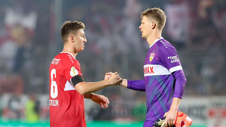 Die Stuttgarter Angelo Stiller und Alexander Nübel sind jetzt auch DFB-Buddys.