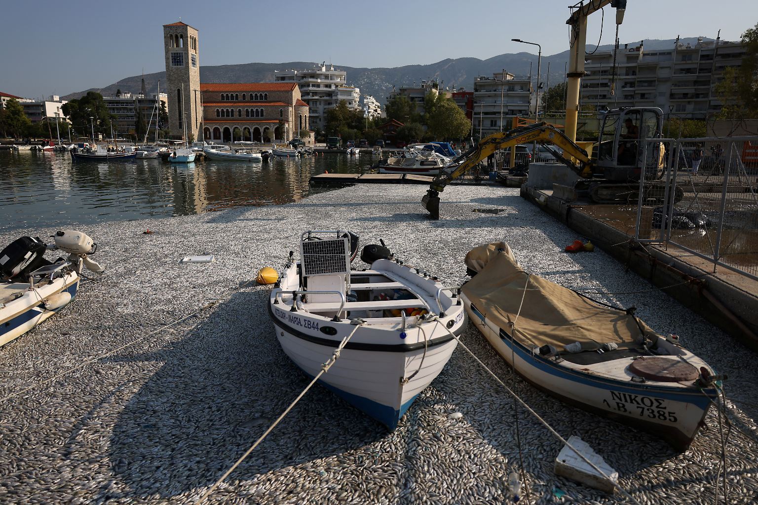Die mittelgriechische Stadt Volos ist eigentlich ein Urlaubsparadies. 