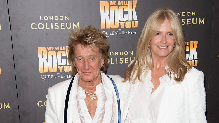 Rod Stewart und Penny Lancaster sind seit 27 Jahren ein Paar.