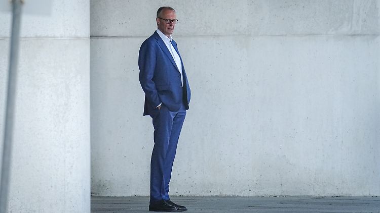 Will Kanzler werden, stärkt die Ampel: Freidrich Merz.