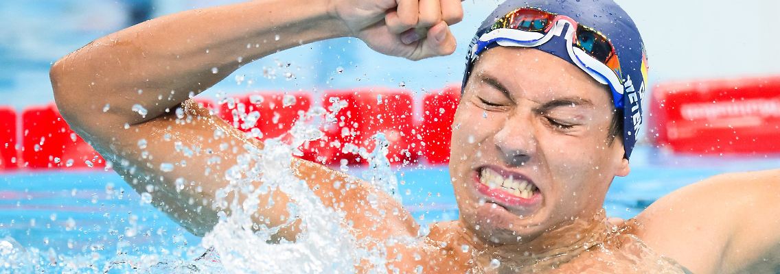 Maurice Wetekam holt Bronze für Deutschland.