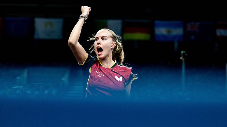Annett Kaufmann sorgte bei Olympia in Paris für Furore.