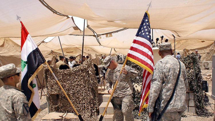 Bagdad und Washington verhandeln seit Monaten über den Abzug der Koalition - ein erklärtes Ziel des Irak. (Archivbild).