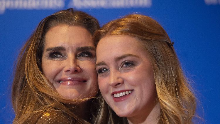 Brooke Shields mit Tochter Rowan. 