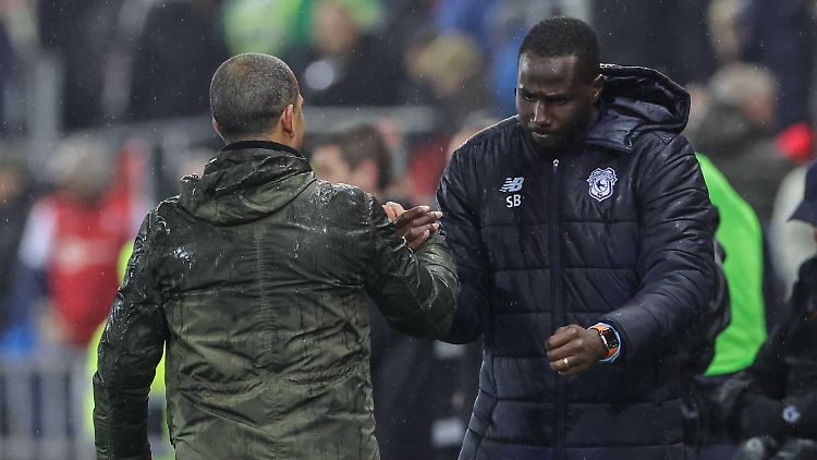 Sol Bamba war lange bei Cardiff City, erst als Spieler, dann als Trainer.