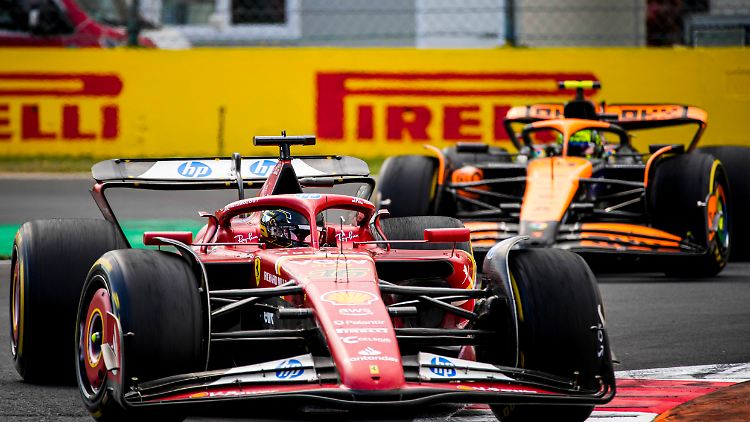 Charles Leclerc konnte auch aufgrund der Boxenstrategie gewinnen. 