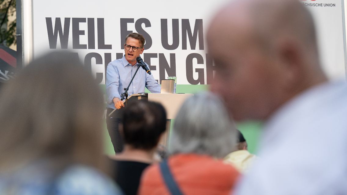 Auch Linnemann machte in den beiden Bundesländern Wahlkampf.