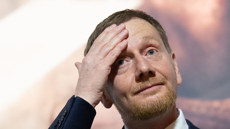 Kretschmer weiß nicht sicher, ob seine CDU stärkste Kraft wird.