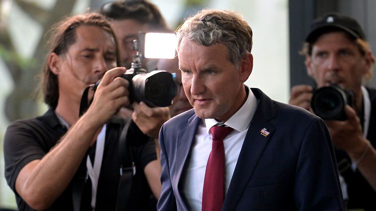 Die AfD wurde stärkste Kraft, allerdings verpasste Höcke sein Direktmandat. 
