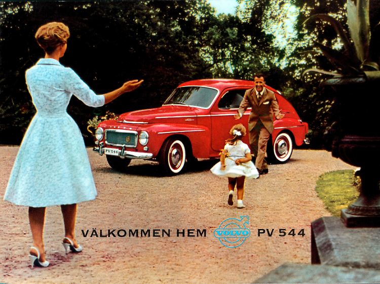 Willkommen im schwedischen Wohlfahrtsstaat: Die Volvo-Modelle PV444 und PV544 sollten vorbildliche Sicherheit und Verlässlichkeit bieten.