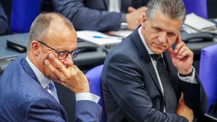 Der Parlamentarische Geschäftsführer der Unionsfraktion, Thorsten Frei, ist ein Vertrauter von CDU-Chef Friedrich Merz.