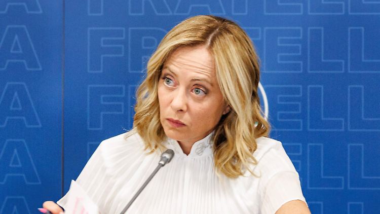 Meloni spricht gerne über das große Erbe Italiens, aber möglichst wenig über die Jahrzehnte des Faschismus.