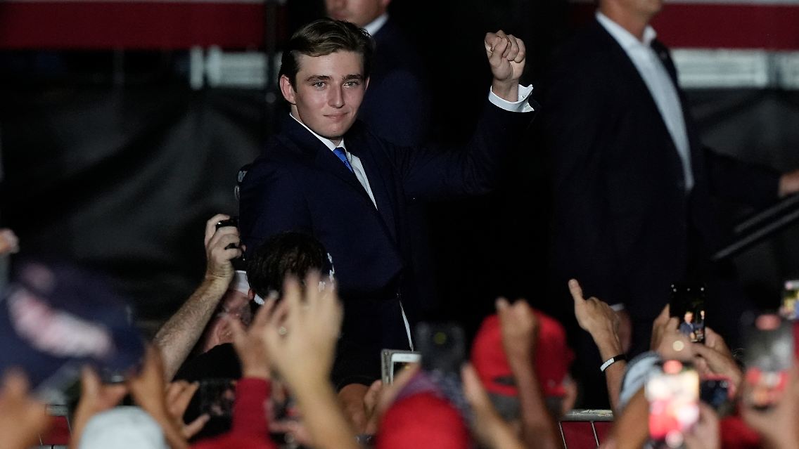 Barron Trump machte erst im Mai seinen Schulabschluss an der prestigeträchtigen Oxbridge Academy in Palm Beach.