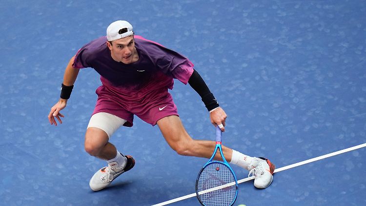 Jack Draper mischt das Feld der US Open auf.
